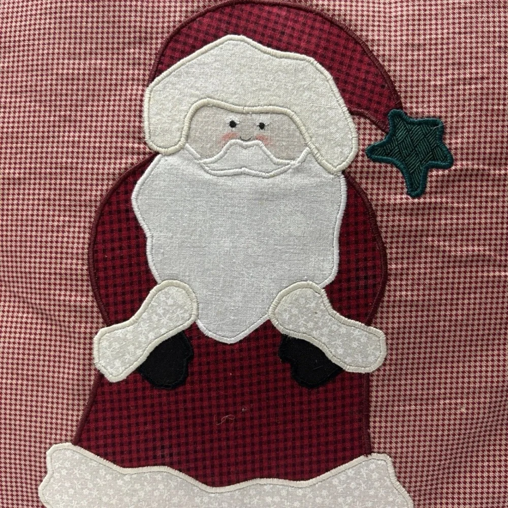 N/A santa pillow